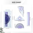 thumbnail image 6 of Plastic Centimeter Scale Ruler For Measurement Artist Designer Color Random, 6 of 9