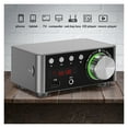 thumbnail image 2 of 50W+50W Bluetooth 5.0 Amplifier Digital Power Amp Class D USB AUX TF Home Theater HiFi Stereo Mini ,Easy Installation, 2 of 7