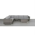 thumbnail image 2 of Living Source International 8-piece Sectional Set plus Plush Cushions in Gray, 2 of 4
