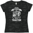 thumbnail image 3 of Inktastic Tractor Woman Women's T-Shirt, 3 of 5