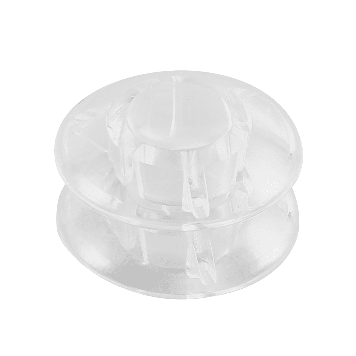 32 Pack Clear Mushroom Style Guitar Effect Pedal Footswitch Toppers Foot Nail Cap Protection Cap for Guitar Effect Pedal