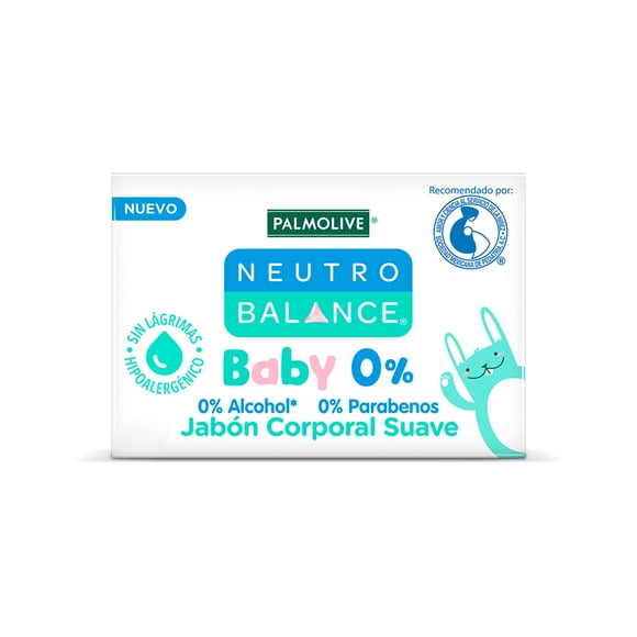 Jabón en Barra para Bebé Palmolive Neutro Balance Baby 0% Hipoalergénico 90 gr
