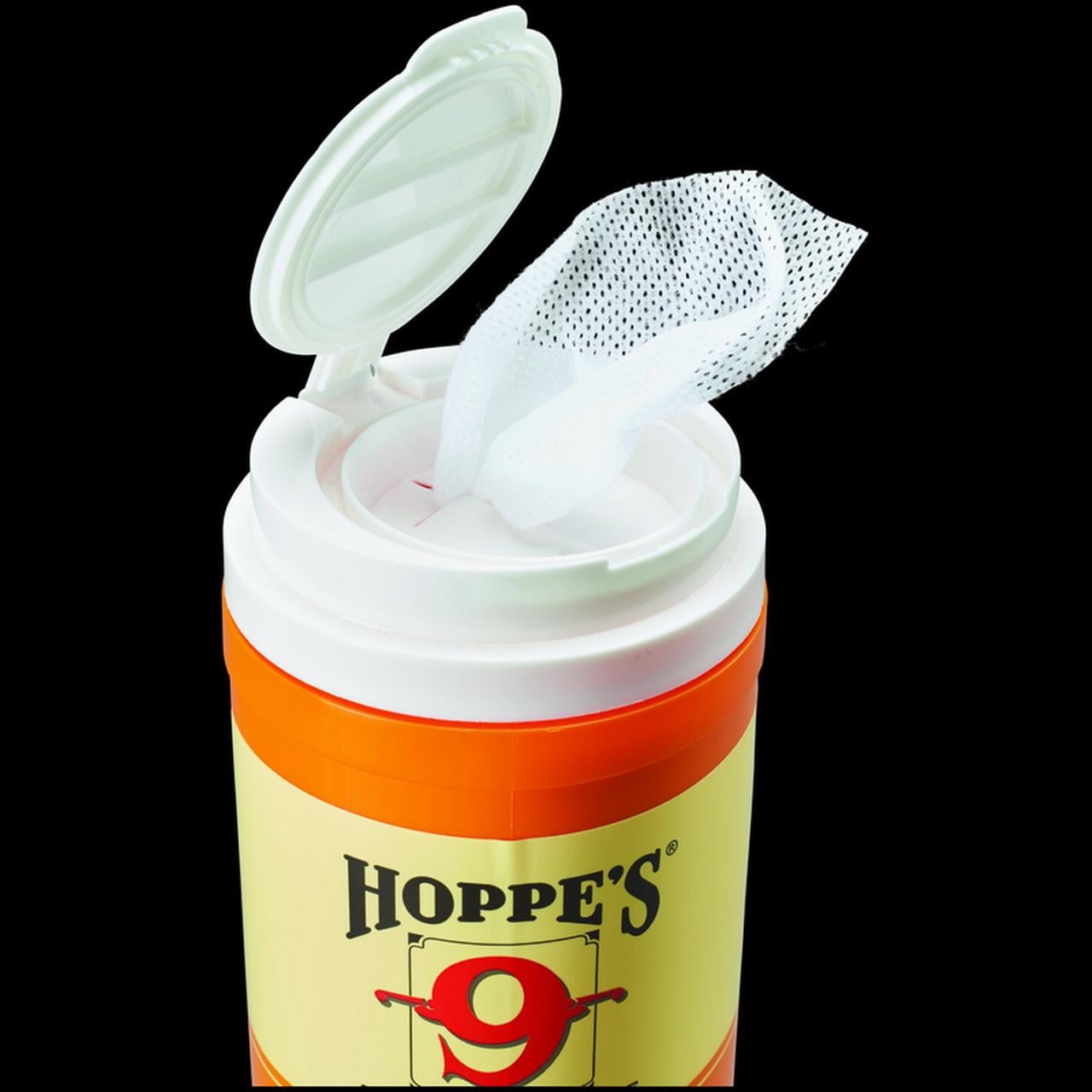 Hoppes Lubricating Oil Wipes, Orange