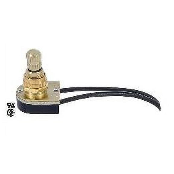 B&P Lamp® Rotary Canopy Switch W/6" Wire Leads. Imported