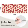 thumbnail image 5 of Red Butterfly Red Silhouette Pattern Kitchen Rug Mat,Kitchen Runner Rugs Non Skid Washable,Decorative Kitchen Floor Mats for Kitchen,Sink,Laundry,17"X47", 5 of 5