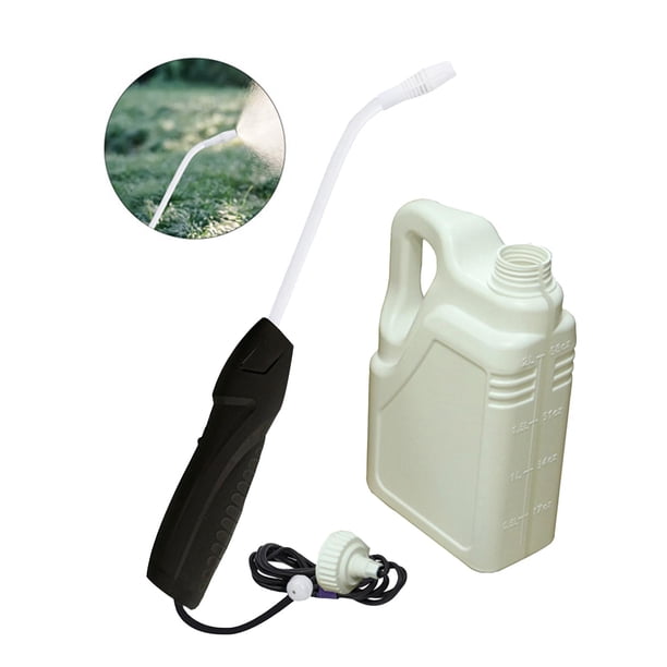 Rociador eléctrico y de agua, rociador de riego telescópico para jardín, coche al aire libre de 13 m Sharpla Pulverizador eléctrico