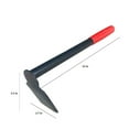 thumbnail image 2 of Hoe Tools Set Duty Gardening Tools Steel With Soft Rubberized Non-Slip Handle Garden Hand Tools Garden Gifts For Men Women, 2 of 7