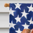 thumbnail image 3 of Carolines Treasures BB9707CHF Red Dachshund Patriotic Flag Canvas House Size  Large multicolor, 3 of 4