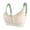 Beige, variant on Post Surgery Mastectomy Bra with Pockets Front Closure Seamless Supportive Bralette for Women Forms (Grey, XXL)