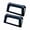 Black, variant on CEORPER Ergonomic Push Up Handle Set Perfect for Travel Offices and Indoor Exercises