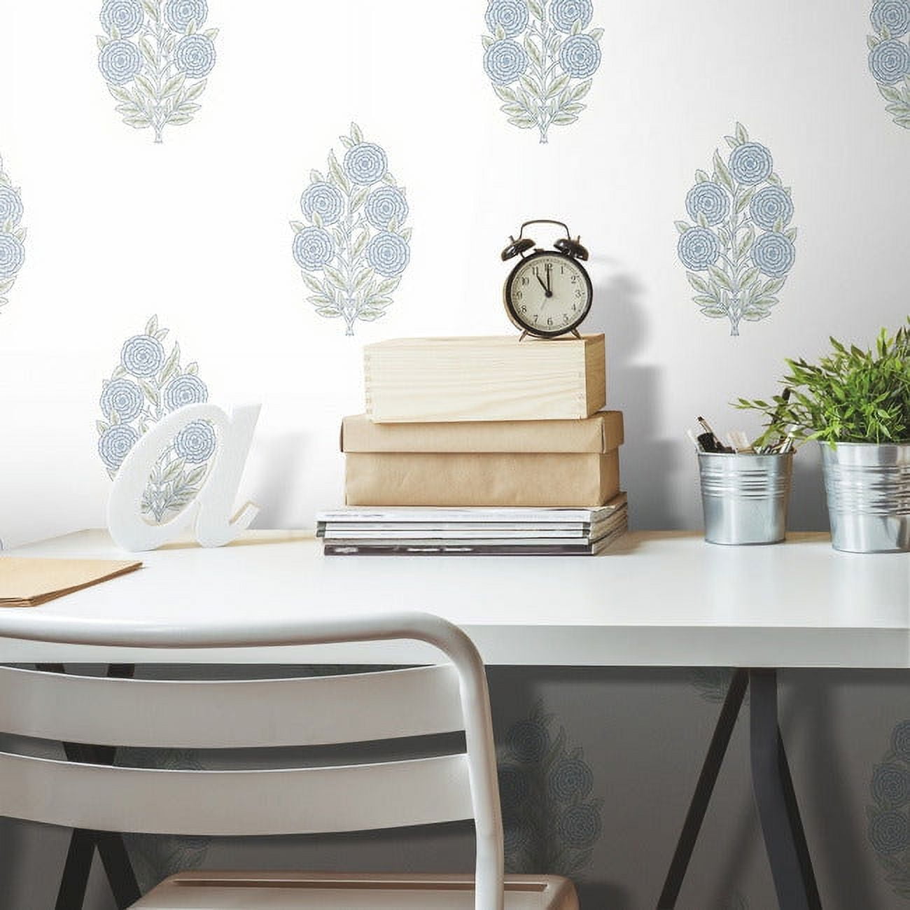 Tamara Day Dutch Floral Wallpaper