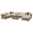 thumbnail image 2 of Monterey 9 Piece Outdoor Wicker Patio Furniture Set 09b, 2 of 5