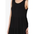thumbnail image 5 of ZHAOCHENG Vestido largo holgado de jersey con escote redondo y sin mangas, tallas S a 3X, para mujer, 5 of 5