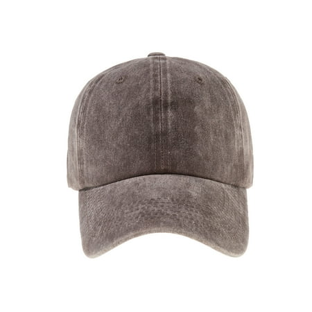 

Adults Kids Baseball Cap Vintage Wide Brim Adjustable Solid Hat for Female Male Parent-Child Hats
