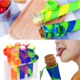 thumbnail image 1 of SHAR Moule Popsicle Silicone, Moule Popsicle Multicolore - Lot de 6, 1 of 5