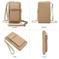 thumbnail image 3 of Dasein Cellphone Wallet Purse Phone Pouch Wristlet Clutch Crossbody Shoulder Bag - 12 Slots, 3 of 6