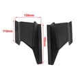thumbnail image 2 of YSNOOWE 2Pcs Motorcycle Black Durable Side Spoiler Wing for Motorbike with Anti Scratch Design, 2 of 8