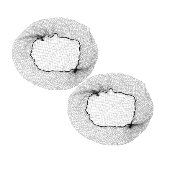 Hair Net,200Pcs 20Inches Individual Packed Hair Nets Invisible Elastic Edge Mesh Bun Hair Nets for Ballet Dance