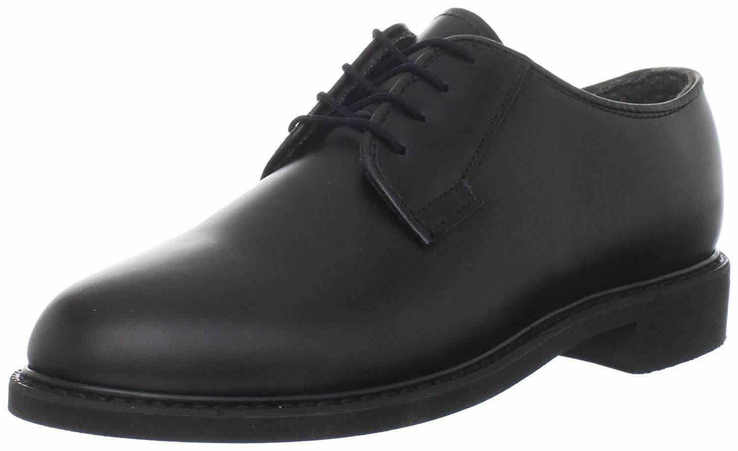 Leather Uniform Oxford shoes Black 