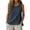 01# Dark Blue, variant on Oversized Tops for Women Loose Sleeveless Tank Top with Pockets, Casual High-Low Hem Summer Cotton Flowy Fit Daily Wear S-3XL