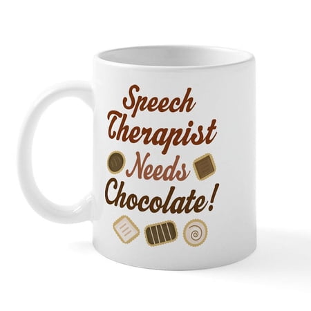 CafePress - Speech Therapist Gift Funny Mug - 11 oz Ceramic Mug - Novelty Coffee Tea Cup