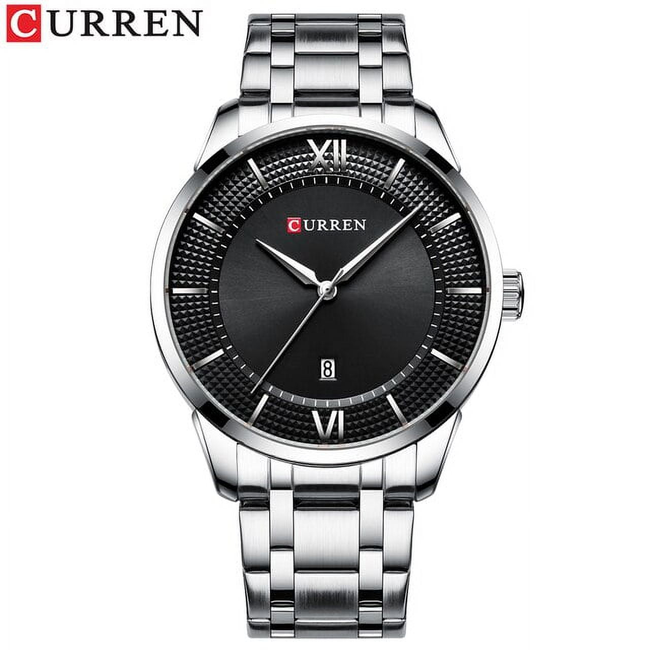 CURREN Luxury Business Quartz Watches Mens Clock Stainless Steel Band Fashion Wristwatches Men Designers Watch Relogio Masculino