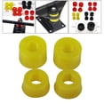 thumbnail image 4 of Accesorios de la de los bujes del camión de Longboard de la PU Amarillo 85A Sunnimix Almohadilla de choque para patineta, 4 of 7