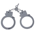 thumbnail image 4 of Women Costume Adult Cop Uniform Outfit Artificial Leather Tight Skirt, 4 of 5