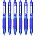thumbnail image 1 of fafa-ZEBRA Z-Grip Smooth Mini Retractable Ballpoint Pens - 1.0mm - Blue - Pack of 6, 1 of 4