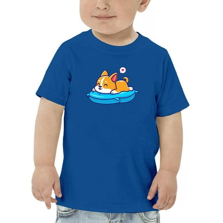 

Cute Corgi Sleeping On Pillow T-Shirt Toddler -Image by Shutterstock 3 Toddler
