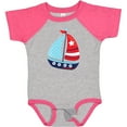 thumbnail image 3 of Inktastic Sailing Boat, Sailor, Sailing, Sails, Boat, Ship Boys Baby Bodysuit, 3 of 5