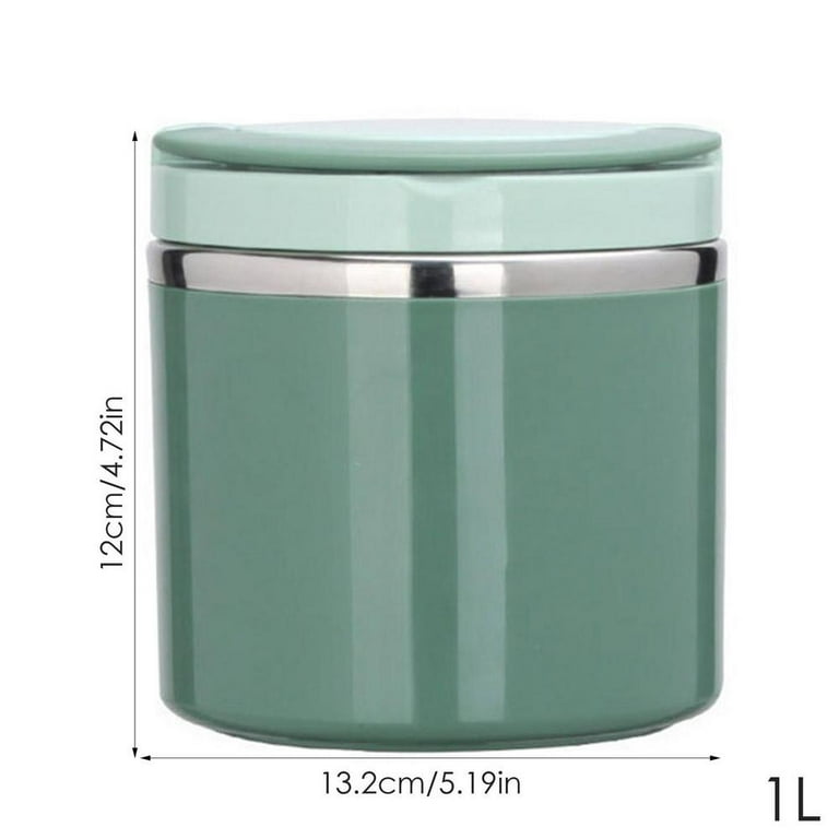 1L Soup Thermos Food Jar Insulated Lunch Container Bento Box For Cold Hot Food  Food Flask Stainless Steel Lunch Box With Handle