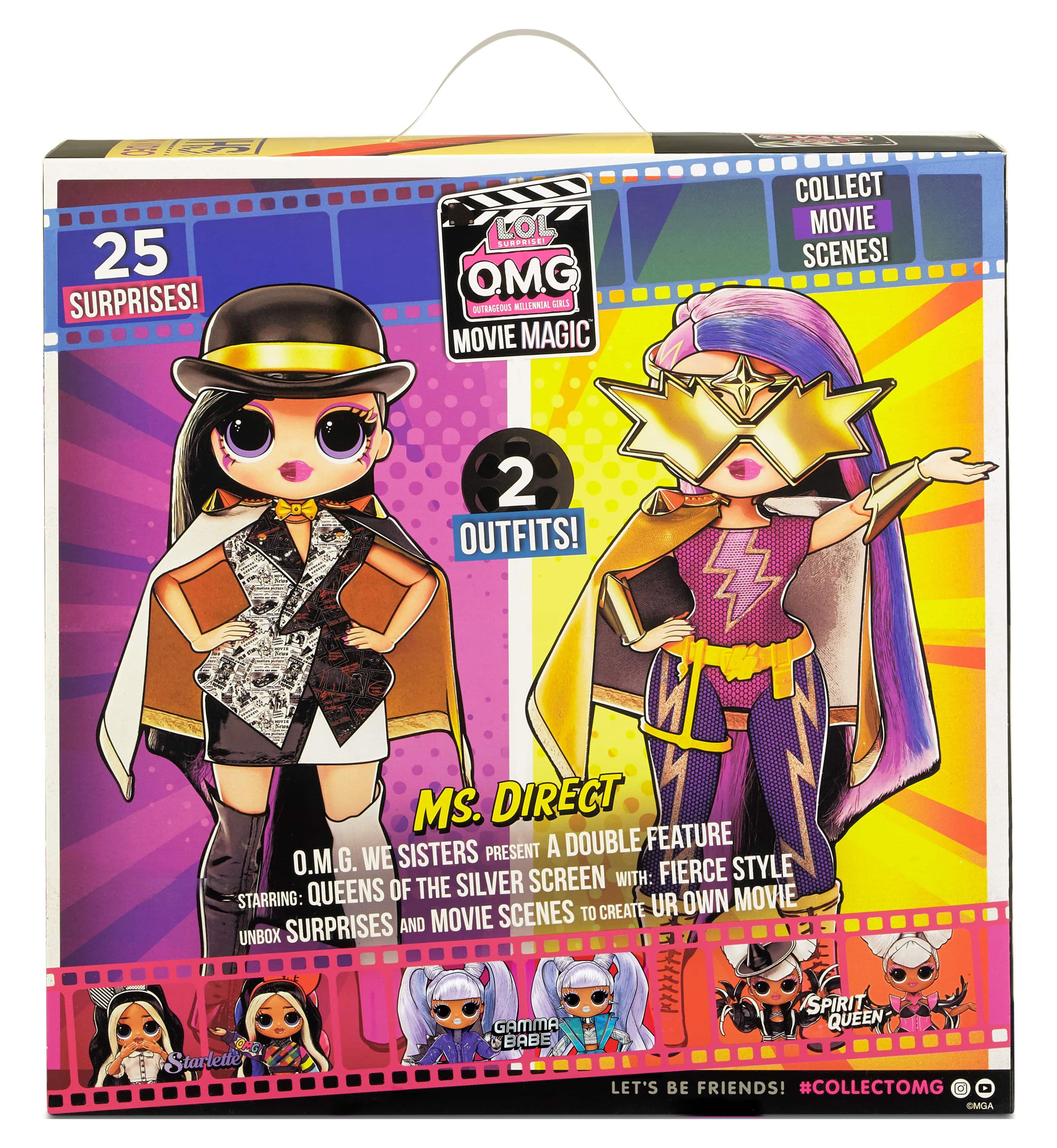LOL Surprise Omg Movie Magic Ms. Direct Fashion Doll with 25 Surprises and Playset, Ages 4 and up - image 5 of 6