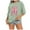 Green, variant on TSADFHJI Crewneck Sweatshirt Women Women's Oversized Top Vintage Loose Short Sleeve T Shirt Xxl Green