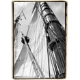 thumbnail image 2 of DeNardo, Laura 14x18 Gold Ornate Wood Framed with Double Matting Museum Art Print Titled - Set Sail III, 2 of 4