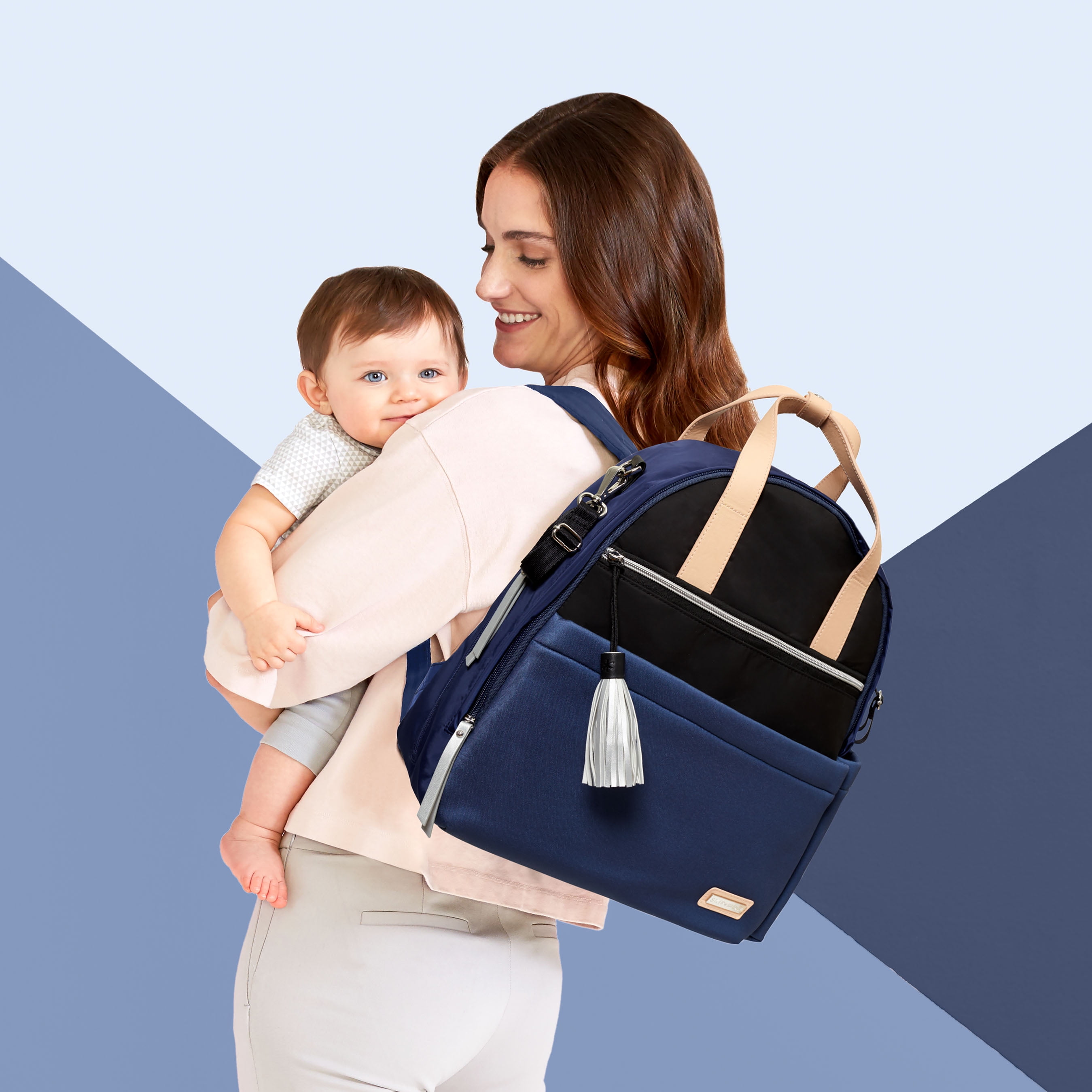 skip hop nolita neoprene diaper bag