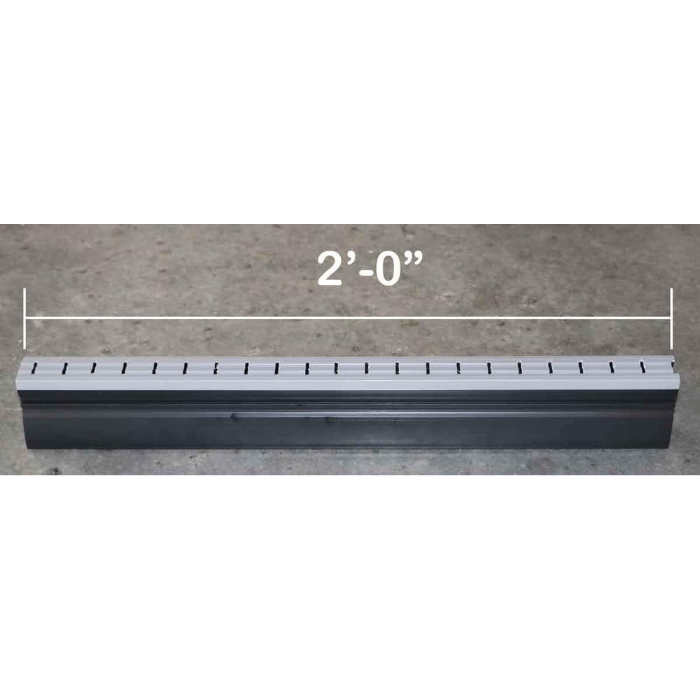 DeckODrain Pool Deck Drainage Channel Extender Piece 11/2 W x 31/4