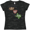 thumbnail image 3 of Inktastic I Love Texas Women's T-Shirt, 3 of 5