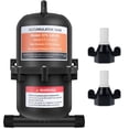 thumbnail image 2 of Accumulator Tank with Internal Bladder Pressurized Water Pump Flow Control Water Pressure Booster Pump Pressure Storage Vessel Hold Water 125 psi 23.5 oz for Boat Marine RV Caravan, 2 of 11
