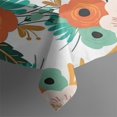thumbnail image 3 of Vintage Rectangle Tablecloth 60x84 Inch, Flowers Boho Water Resistant Vinyl Washable Seasonal Table Cover for Thanksgiving Christmas Holiday Party Picnic Dinner Decor, 3 of 5