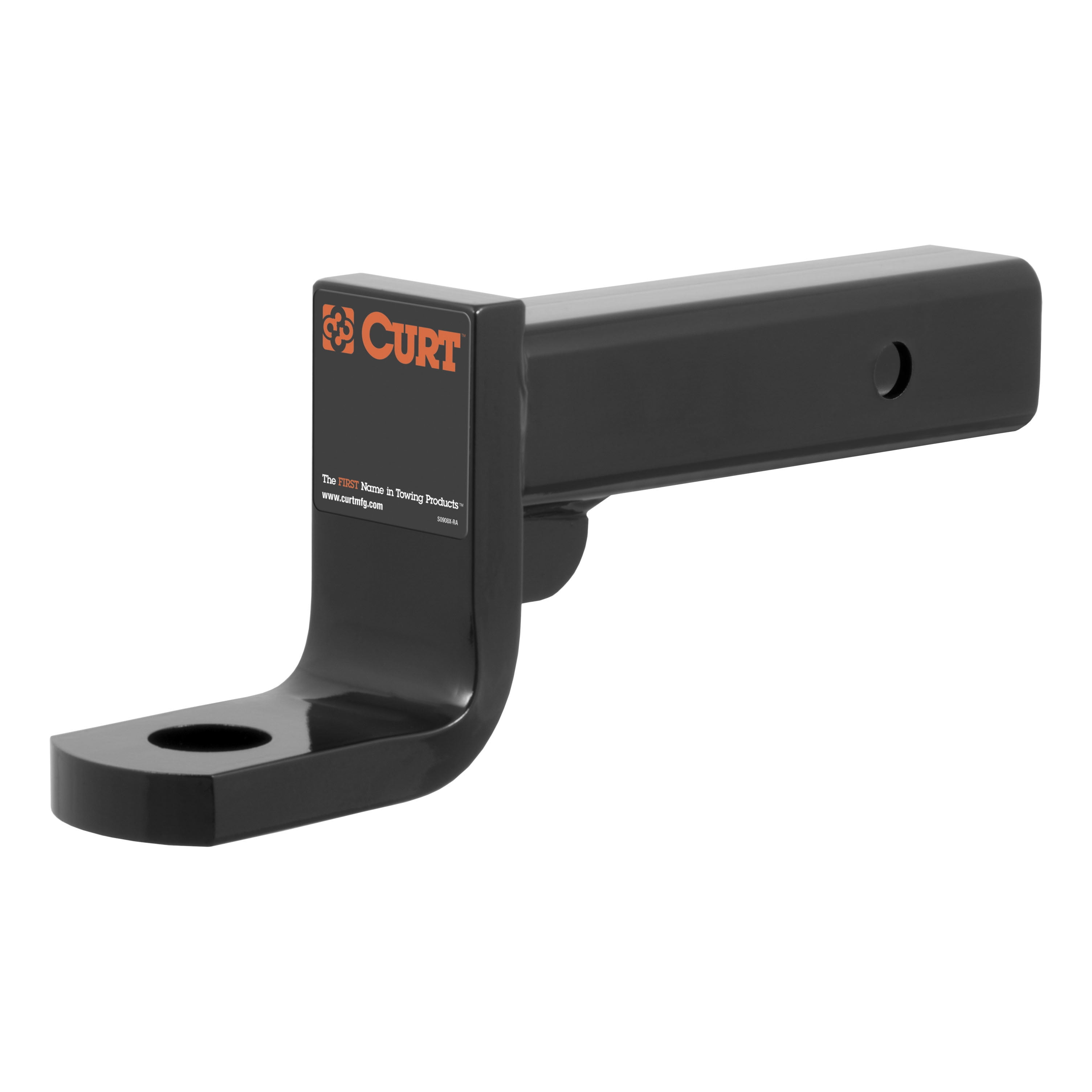 CURT 45311 Class 4 Trailer Hitch Ball Mount, Fits 2Inch Receiver, 10,000 lbs, 11/4Inch Hole