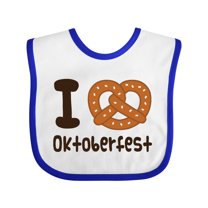 Inktastic I Love Oktoberfest Boys or Girls Baby Bib