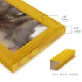 thumbnail image 2 of Mountain Seasons IV - Framed Print w/glass - Sunflower Yellow, 2 of 6