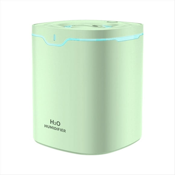 Humidificador de Vapor Frío Dual de Gran Capacidad de 2 L, Funcionamiento Silencioso, Control de Humedad para el Hogar y la Oficina.
