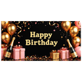 thumbnail image 4 of LUUFILx Happy Birthday Backdrop Banner Photography Props Party Supplies Decorations Background Celebration Party Decors Event Banner, 4 of 9