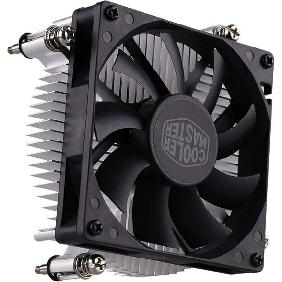 H116 (Copper Core) Low-Profile CPU Cooler - 80mm Slim Cooling Fan & Heatsink - for Intel Socket LGA 1150/1151 / 1155/1156 (H116)
