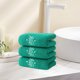 thumbnail image 1 of Toalla de baño 100% algodón | Absorbente de secado rápido estilo spa de hotel de lujo de alta gama | Para viajes en casa al aire libre | Verde | Suave, transpirable, amigable con la piel | 75x35cm, 1 of 6