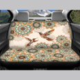 thumbnail image 6 of Pzuqiu Car Seat Cover Full Set Interior Accessories Polyester, Compatible with Car Seats Van Seats, for Truck Cars, Hummingbird Mandala Print, 6 of 10