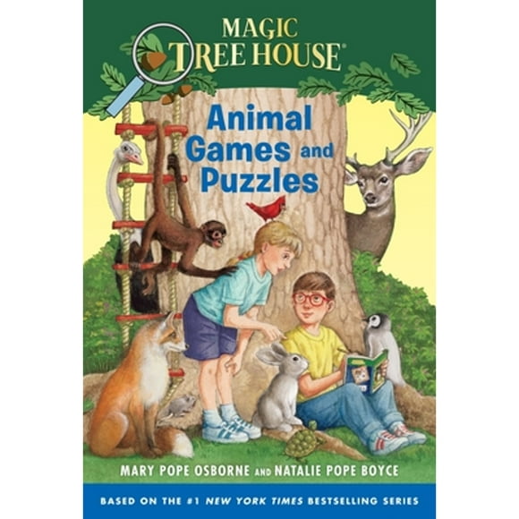 Pre-Owned Animal Games and Puzzles (Paperback 9780553508406) by Mary Pope Osborne, Natalie Pope Boyce