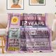 thumbnail image 2 of LHSHID 12 Year Old Girl Gifts Blanket 12th Birthday Gifts for Boys 12 Year Old Girl Gift Ideas 12 Year Old Girl birthday Gifts Birthday Gifts for 12 Year Old Girls Blanket 50"x60", 2 of 7